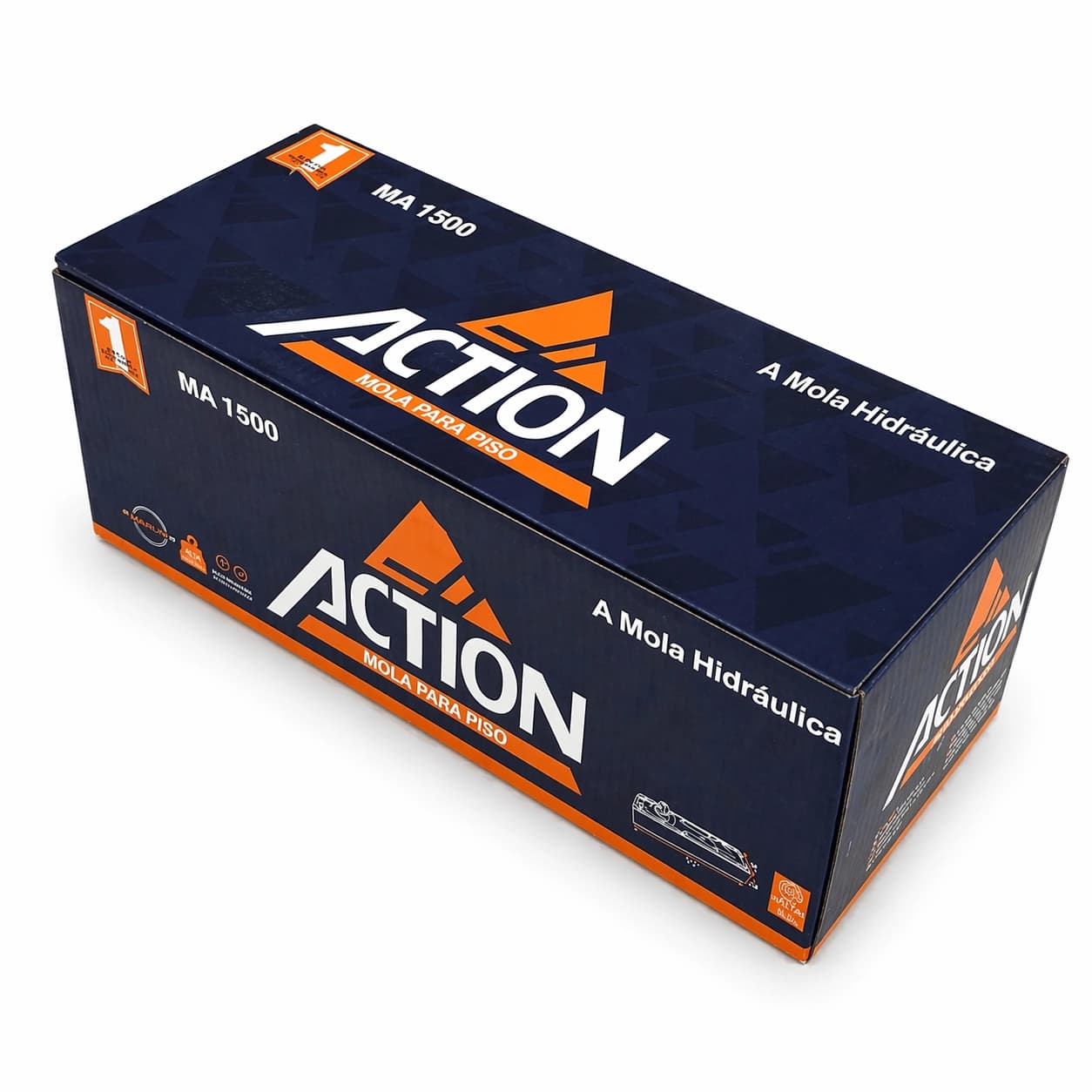 Mola Hidráulica Action MA 7500 para Porta de Piso com Fechamento Controlado - Miniatura 2