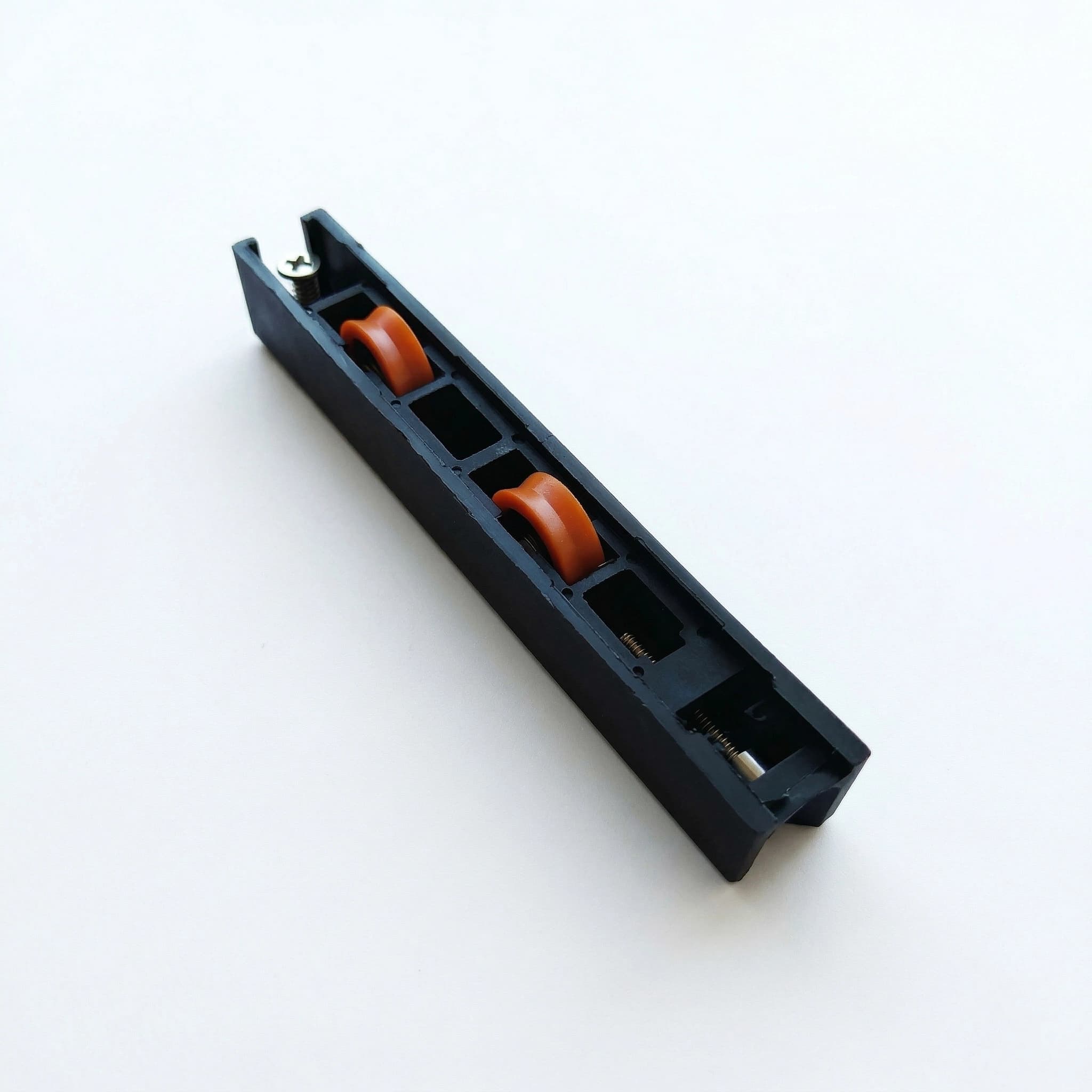 Roldana Dupla Suprema ROL-439 com Rolamento Nylon - 80kg (Atacado) - Imagem 1