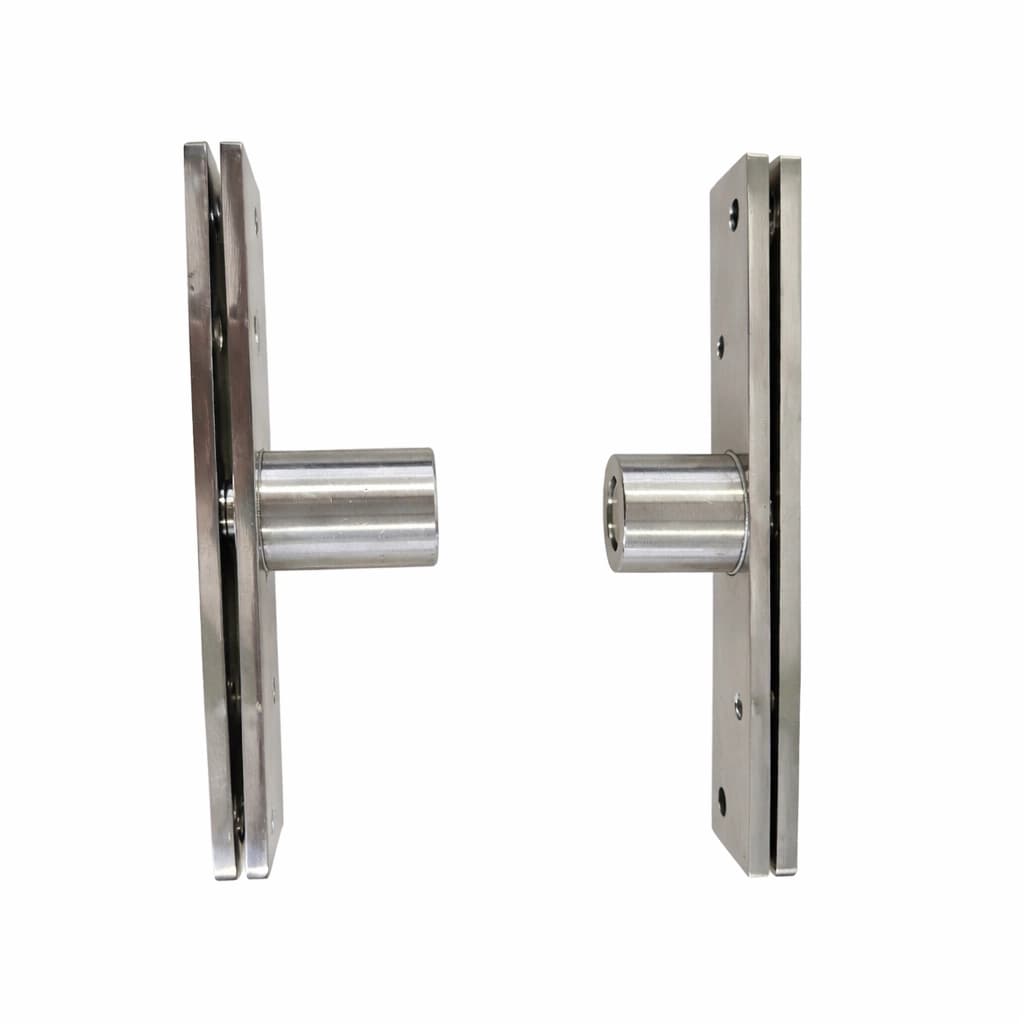 Pivô para Porta Pivotante 250kg Médio com Rolamento Inox - Miniatura 3
