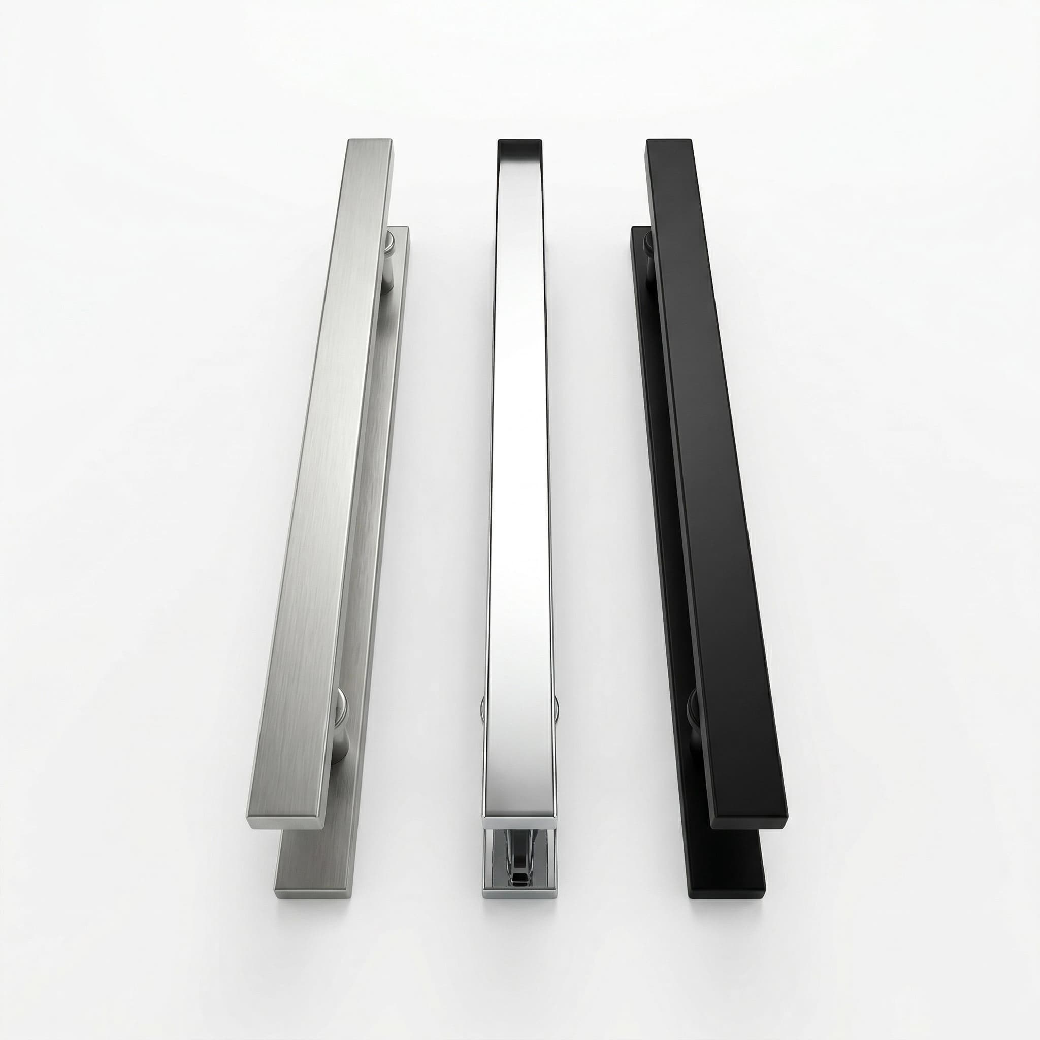 Puxador Alça Dupla Barra Chata Inox 304 600x800mm - Imagem 1