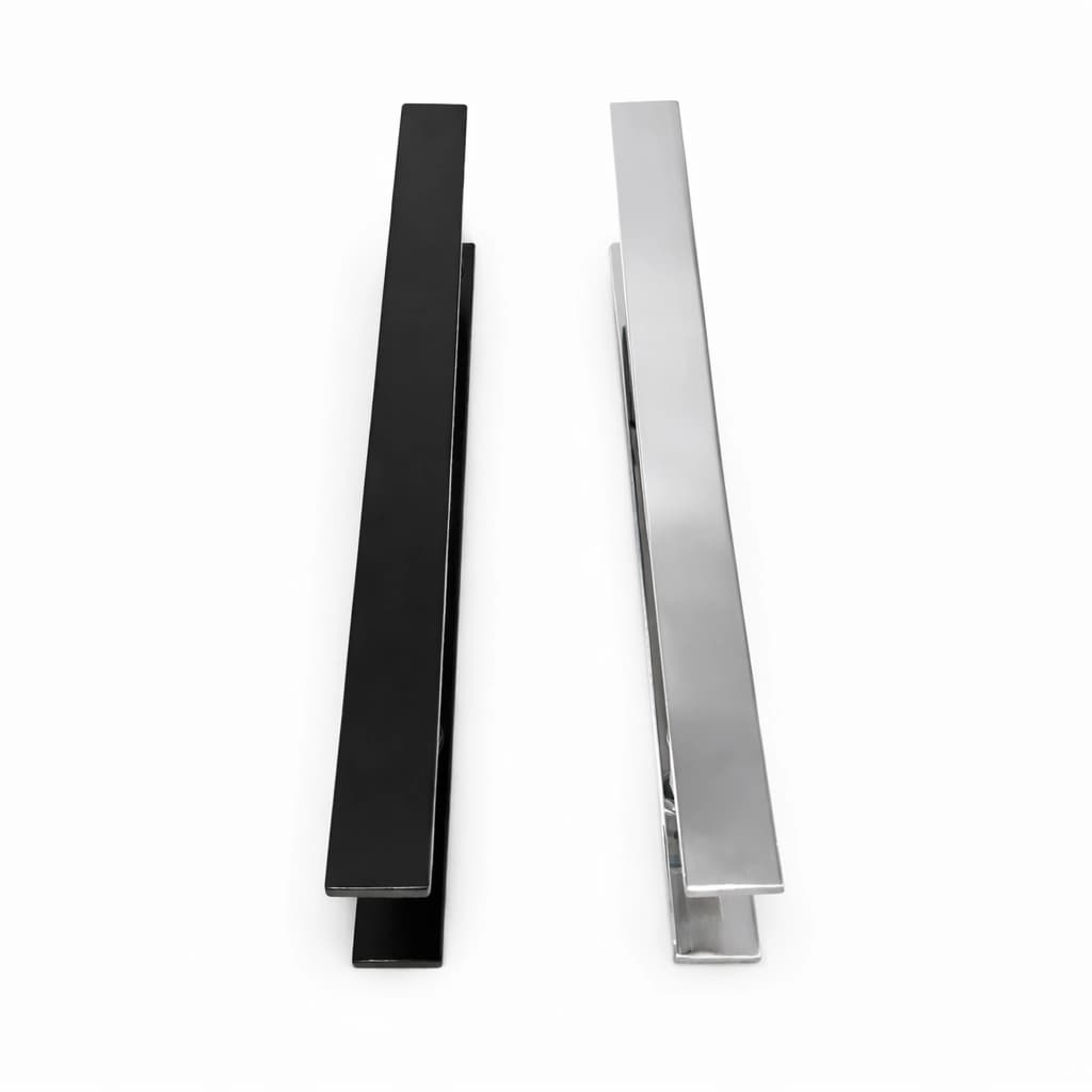 Puxador Alça Dupla Barra Chata Inox 304 400x600mm - Miniatura 2