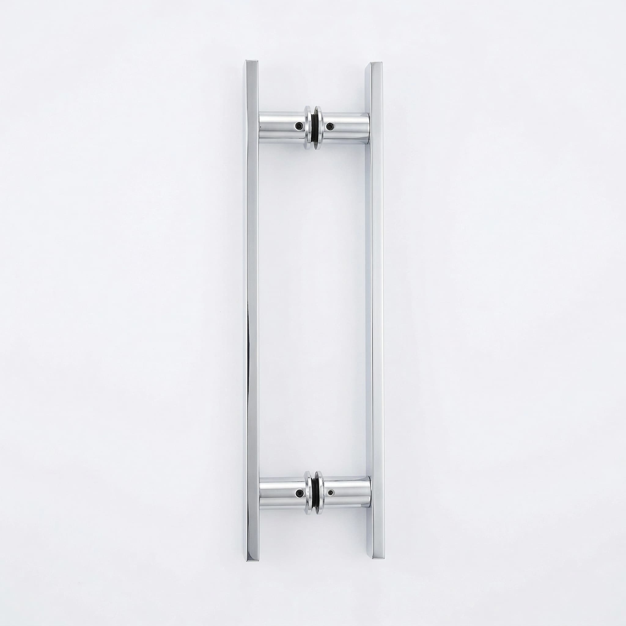Puxador Alça Dupla Barra Chata Inox 304 300x400mm para Portas - Miniatura 3