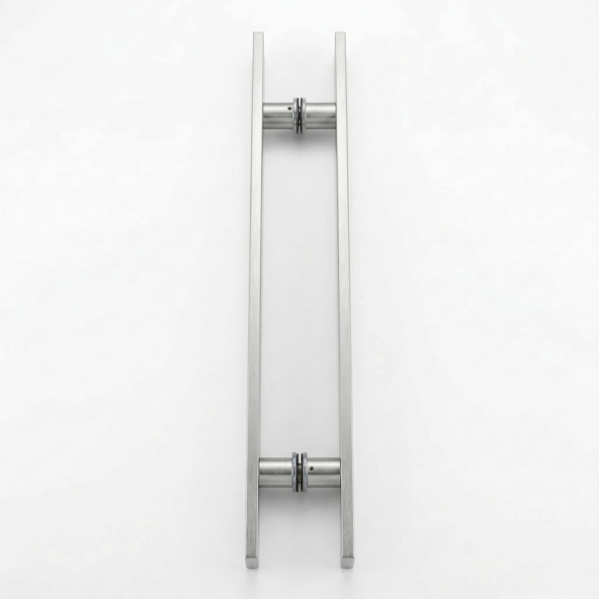 Puxador Alça Dupla Barra Chata Inox 304 600x800mm - Miniatura 5