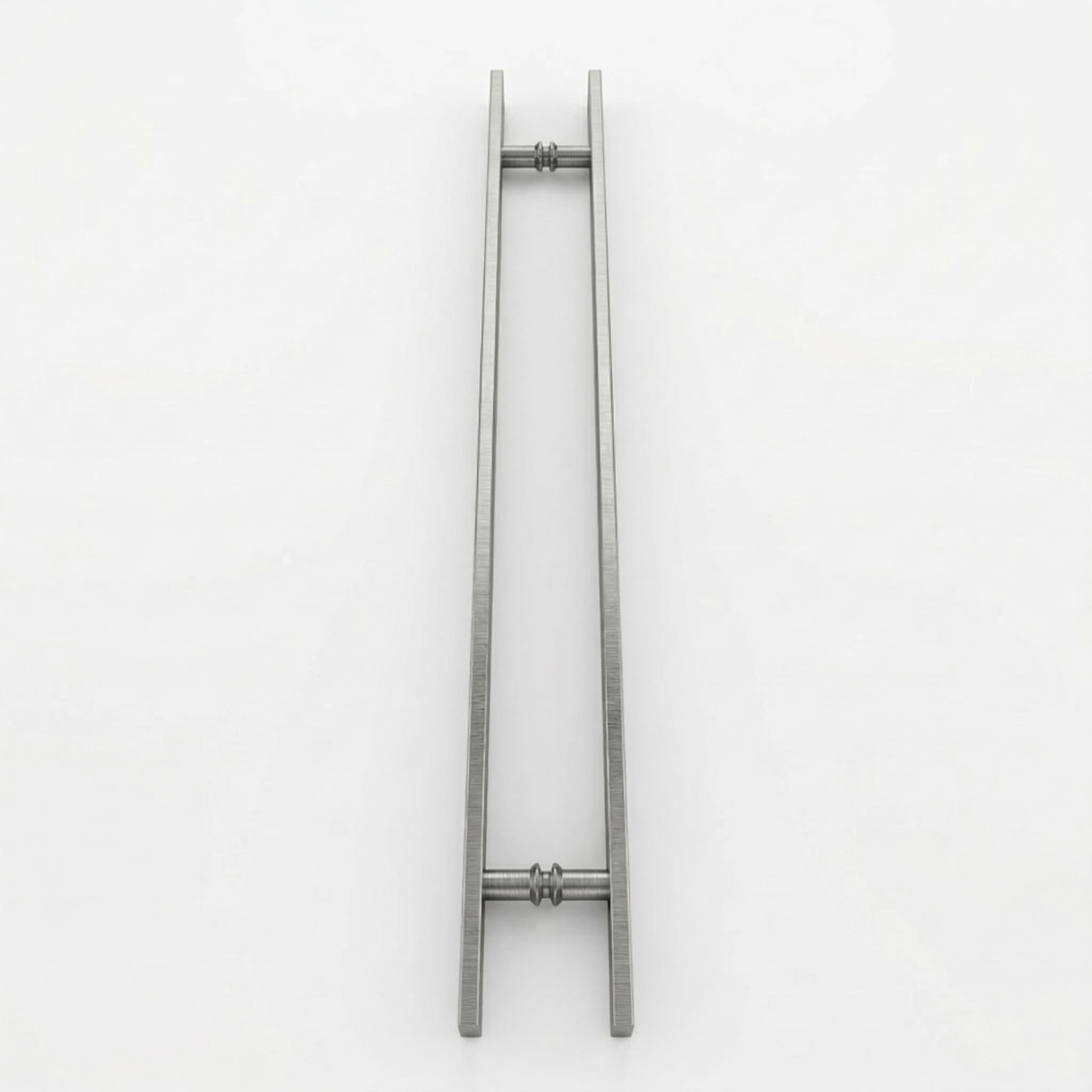 Puxador Alça Dupla Barra Chata Inox 304 800x1000mm - Miniatura 5